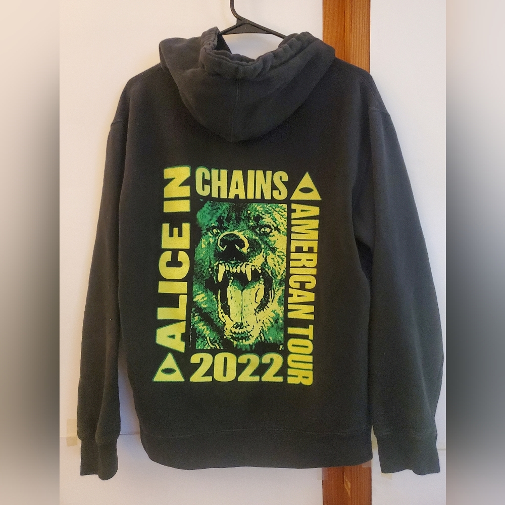 Alice In Chains 2022 Black Tour Hoodie